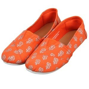 MLB San Francisco Giants Canvas Slip On Sz 7.4